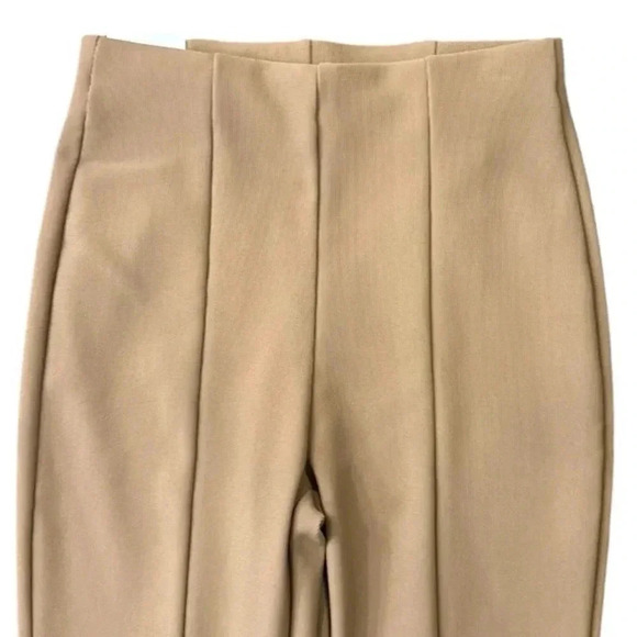 Zara Split Leg Hi-Rise Pull-On Legging Tan Size Small - Picture 9 of 14
